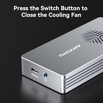 Amazon.com: ANYOYO 40Gbps M.2 NVMe SSD Enclosure with